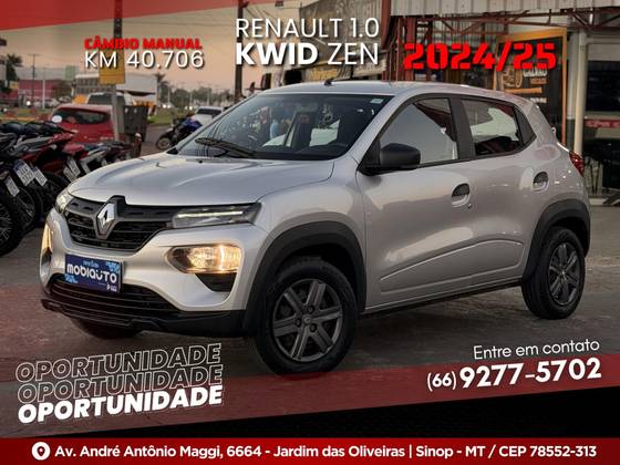 RENAULT KWID 1.0 12V SCE FLEX ZEN MANUAL RENAULT KWID 1.0 12V SCE FLEX ZEN MANUAL